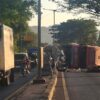 Truk Terguling di Poros Pangkep-Maros, Pengemudi Selamat Tanpa Luka