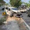 Calya Tabrak Truk di Bangkalan, Empat Penumpang Luka