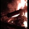 Kecelakaan Maut di Labuhanbatu Tewaskan Empat Orang, Dua Motor Terbakar
