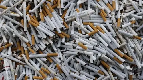 Petugas Temukan 780 Batang Rokok Ilegal di Tiga Lokasi Rembang.