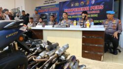Polrestabes Makassar Tindak 352 Kendaraan, 245 Knalpot Brong Disita