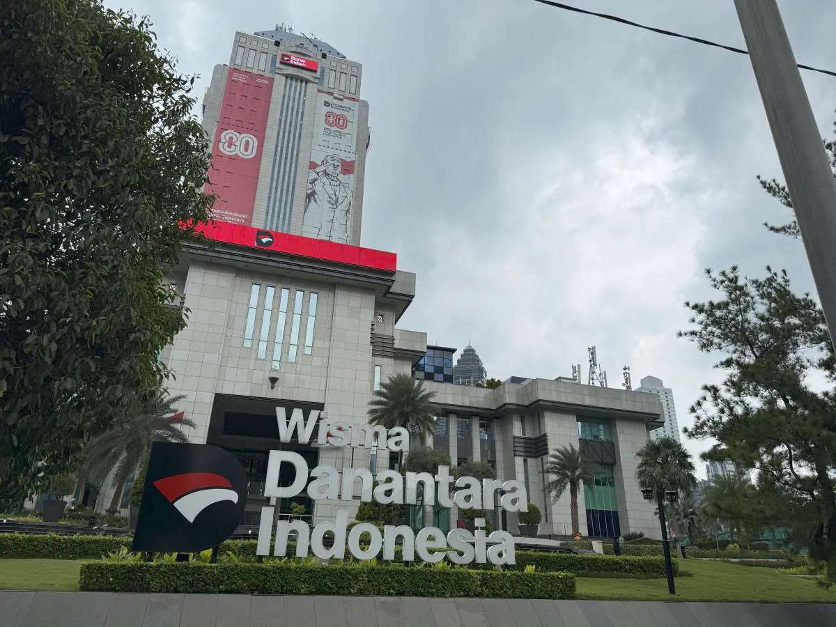 Wisma Danantara Indonesia di kawasan strategis Jalan Jenderal Gatot Subroto, Jakarta