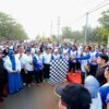 Gubernur Sulsel Jalan Sehat di Sorowako-Resmikan Kopdes