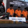 Satgas Damai Cartenz Amankan Tiga Orang dan 71 Butir Amunisi di Mimika