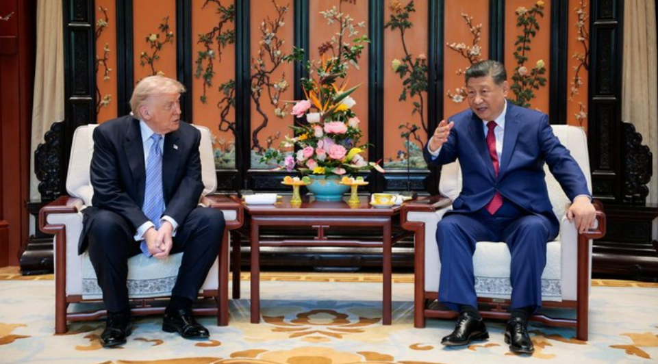 Donald Trump and Xin Jinping (REUTERS)
