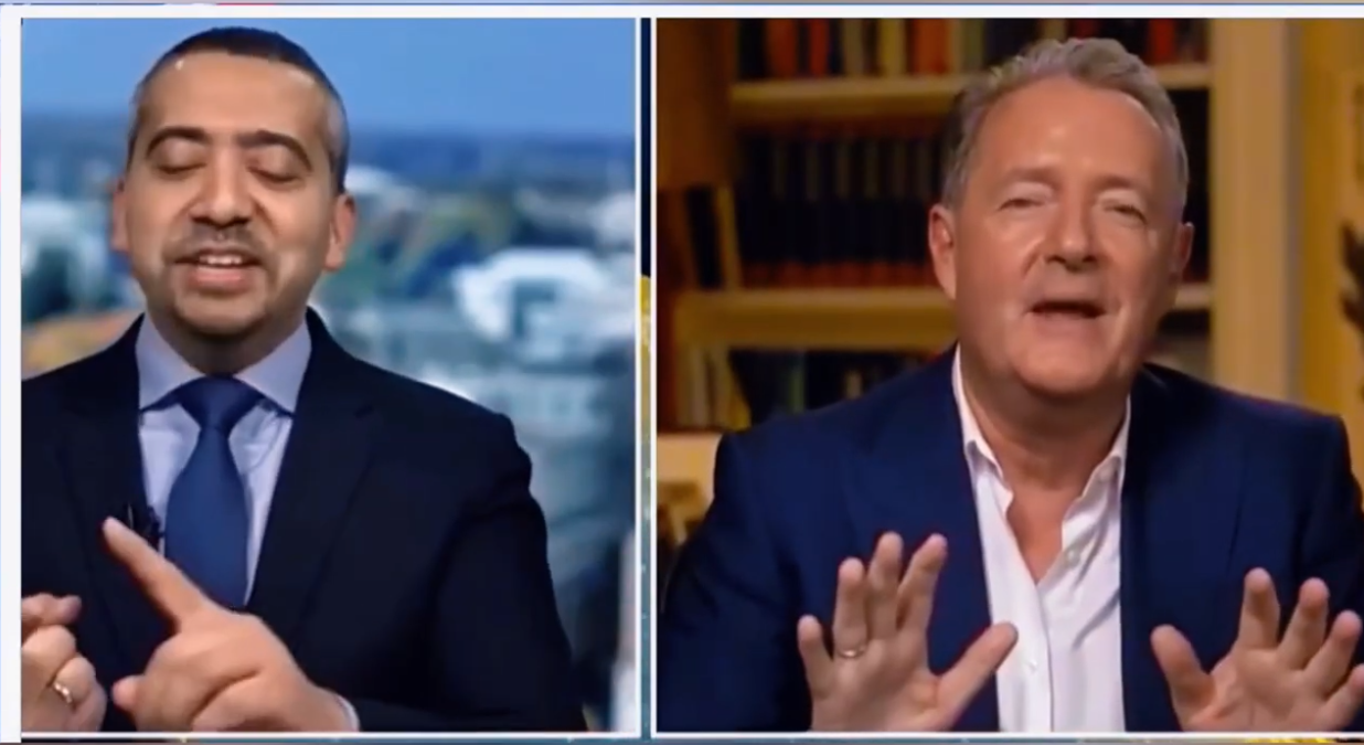 Mehdi Hasan Confronts Piers Morgan With FBI Document Naming Trump