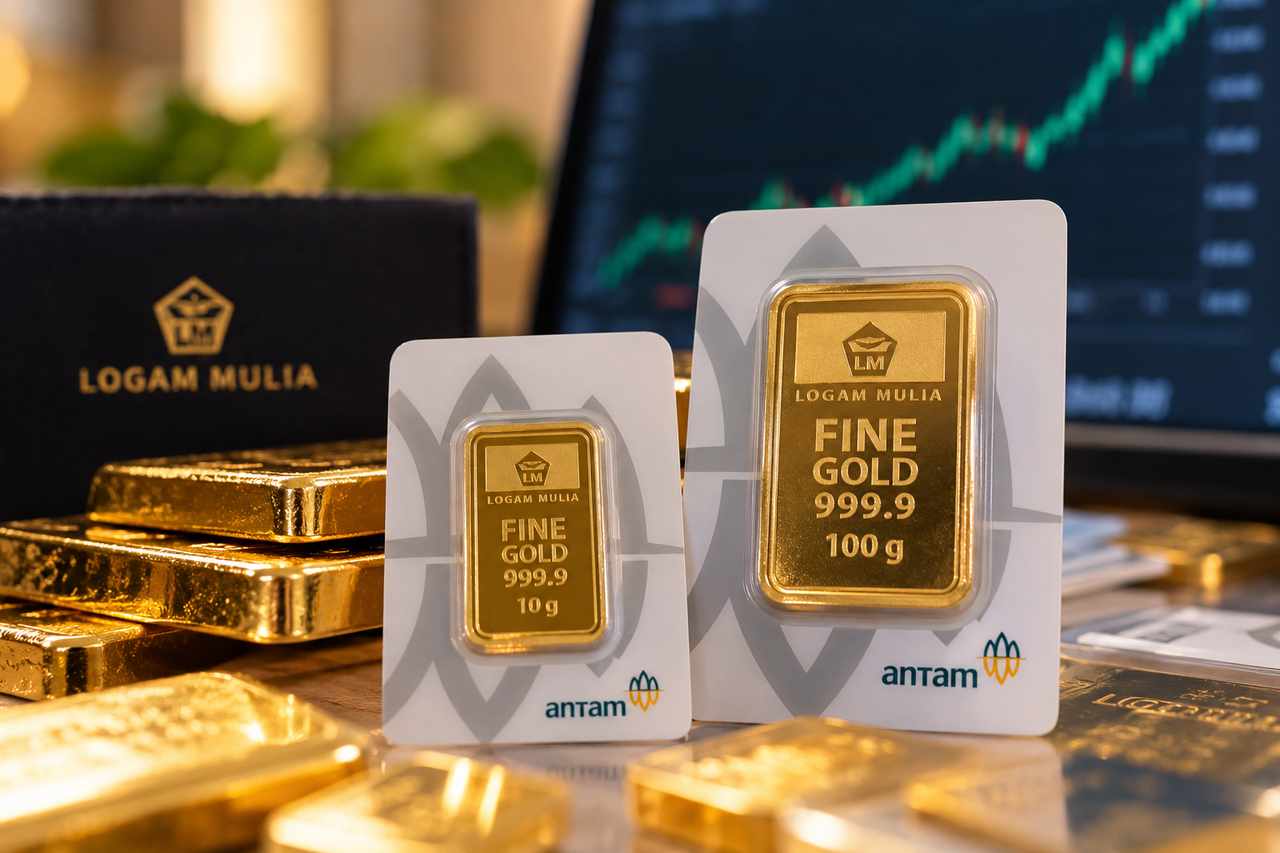 Harga emas Antam hari ini 1 Oktober 2026
