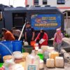 Polres Pelabuhan Makassar Kerahkan Water Cannon Distribusi Air Bersih untuk Bantu Warga