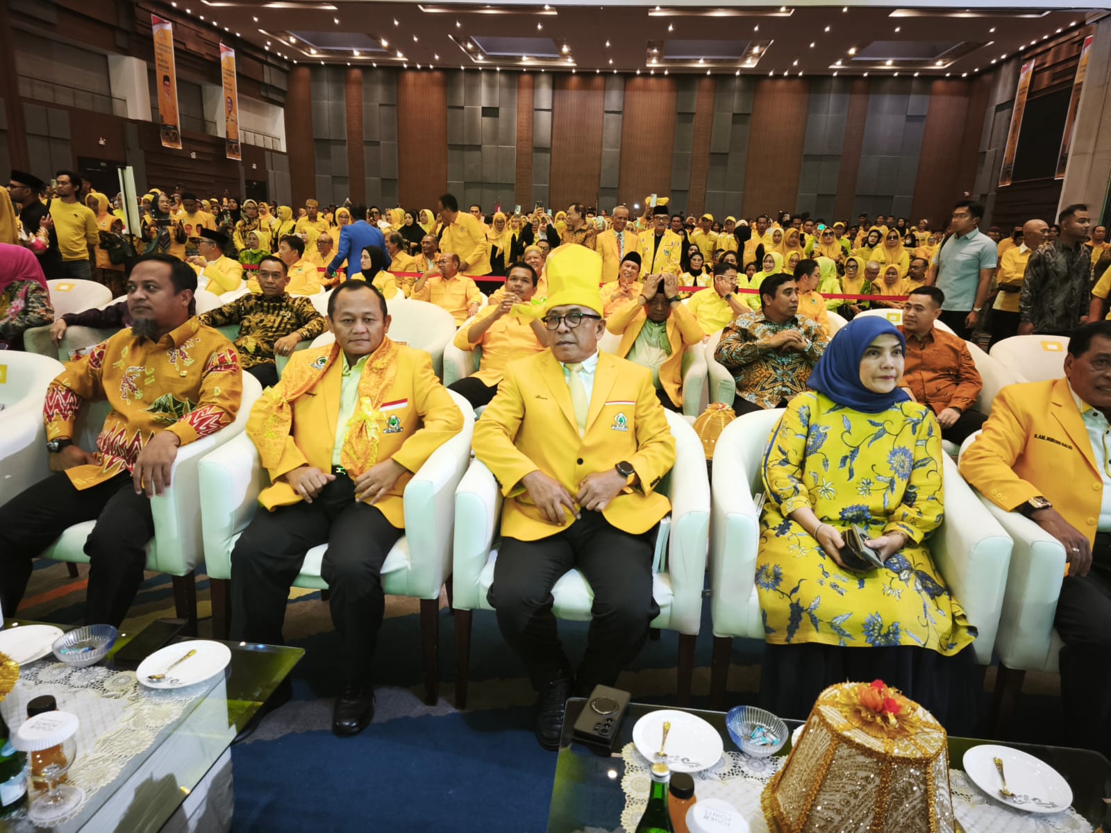 Suasana pelantikan pengurus baru Partai Golkar Sulsel di Hotel Four Points Makassar, Minggu, 25 Oktober 2026. (Ist)