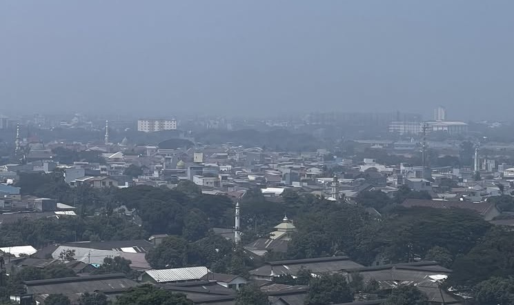 Kondisi kualitas udara di Kota Makassar.