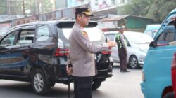 Kapolrestabes Makassar Arya Perdana Turun Langsung Atur Lalu Lintas