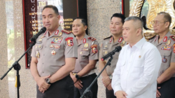 Kapolri Suyudi bersama Menhut Dudy