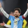 21 Tahun Bela Argentina, Lionel Messi Menangis di Laga Perpisahan