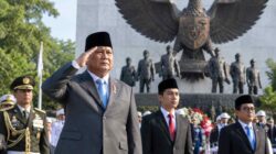 Prabowo Pimpin Upacara Hari Kesaktian Pancasila di Lubang Buaya