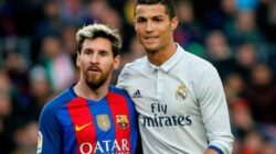 Cristiano Ronaldo Beri Penghormatan untuk Lionel Messi