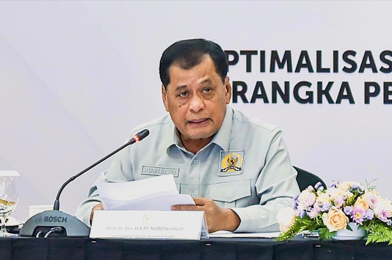Nurdin Halid (dok Fraksi Golkar)