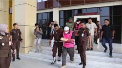 Kerugian Negara Rp2,4 Miliar, Empat Tersangka Korupsi Pembangunan Masjid Blok Plan Gorontalo Utara Ditahan
