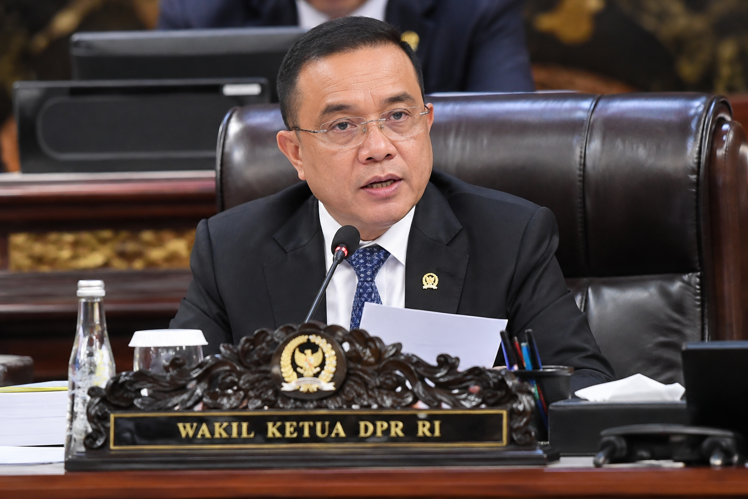 Wakil Ketua DPR RI Sufmi Dasco Ahmad yang mendapat ucapan ulang tahun ke-59 dari Kamir Abdullah