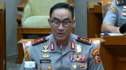 Komjen Suyudi Ario Seto saat menjalani uji kelayakan calon Kapolri di DPR.