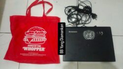Barang bukti yang diamankan polisi.