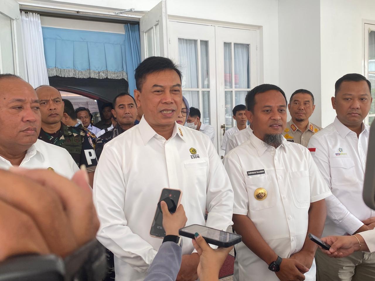 kementerian ESDM menemui Gubernur Sulsel bahas BBM