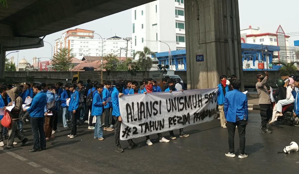 Aliansi Unismuh Satu menyampaikan enam tuntutan yang mencakup pendidikan, lingkungan, demokrasi, hingga keamanan masyarakat.