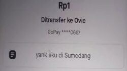 Dugaan Perselingkuhan di Sumedang Viral, Suami Kirim Pesan Lewat Transaksi GoPay Rp1
